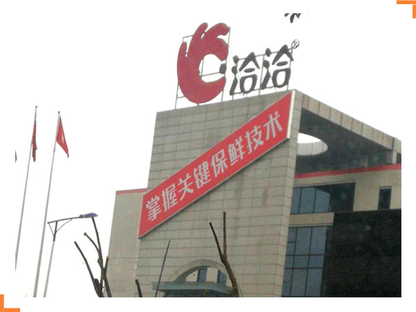 洽洽食品冷庫鋼平臺(tái)